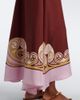 La DoubleJ La DoubleJ Kells Swirl silk satin maxi dress - 5