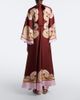 La DoubleJ La DoubleJ Kells Swirl silk satin maxi dress - 6