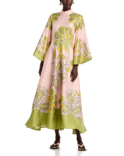 La Doublej La DoubleJ Magnifico Silk Tie Back Dress