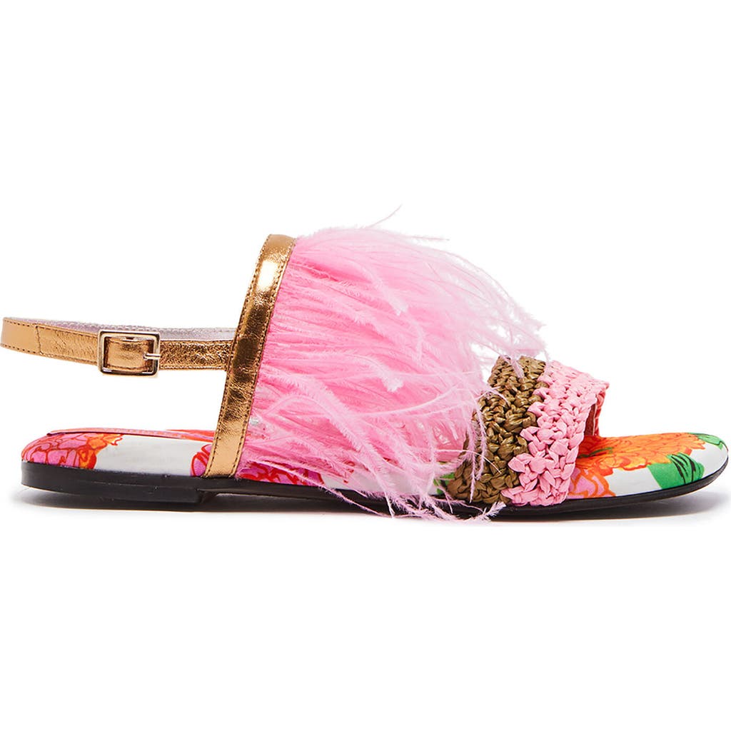 La DoubleJ La DoubleJ Medal Sandal Gyn White 