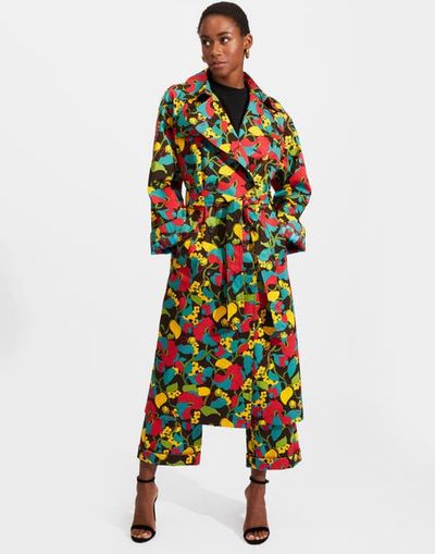 La DoubleJ La DoubleJ Milano Trench Coat Vines Brown 
