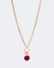 La DoubleJ La DoubleJ Mini Shen 24kt gold-plated necklace - 1