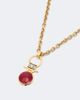 La DoubleJ La DoubleJ Mini Shen 24kt gold-plated necklace - 2