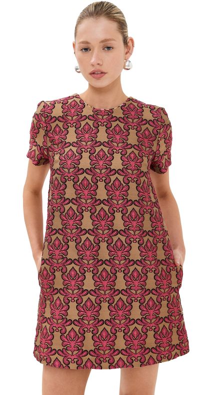 La DoubleJ La DoubleJ Mini Swing Dress Herald Jacquard S