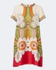 La DoubleJ La DoubleJ Mini Swing printed silk minidress - 1