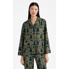 La DoubleJ La DoubleJ Pajama Shirt Herald Black 