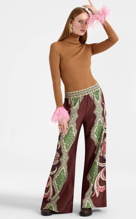 La DoubleJ La DoubleJ Palazzo Pants Portal Placée Testa Di Moro 