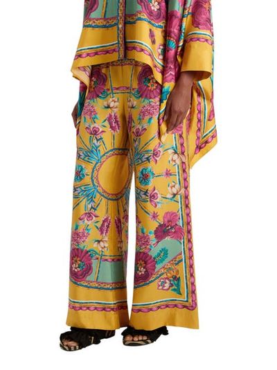 La DoubleJ La DoubleJ Palazzo Pants Zodiac Placée Marigold 
