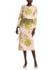 La Doublej La DoubleJ Pencil Placee Floral Skirt - 2