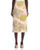 La Doublej La DoubleJ Pencil Placee Floral Skirt - 3