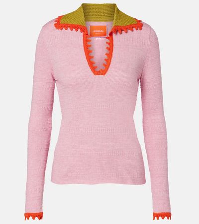 La DoubleJ La DoubleJ Picket cotton and wool sweater