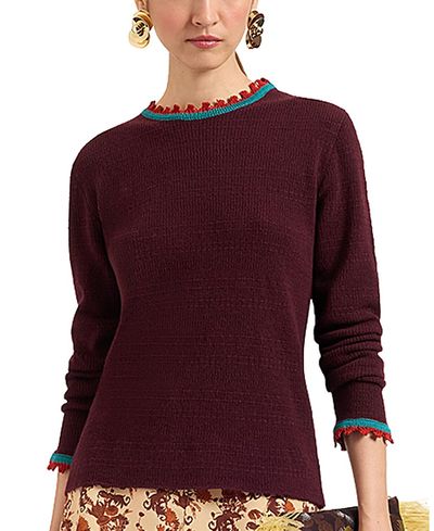 La Doublej La DoubleJ Picket Crewneck Sweater