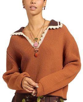La Doublej La DoubleJ Picket High Sweater