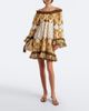 La DoubleJ La DoubleJ PlacÃ©e printed cotton minidress - 2