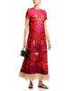 La Doublej La DoubleJ Placee Swing Dress with Ostrich Feather Trim - 3
