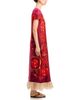 La Doublej La DoubleJ Placee Swing Dress with Ostrich Feather Trim - 6