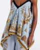 La DoubleJ La DoubleJ Printed asymmetric cotton top - 3