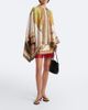 La DoubleJ La DoubleJ Printed fringe-trimmed silk miniskirt - 2