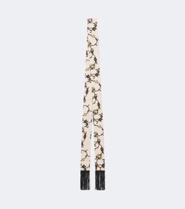 La DoubleJ La DoubleJ Printed fringed silk twill scarf
