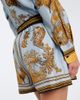 La DoubleJ La DoubleJ Pull-Up printed silk shorts - 4