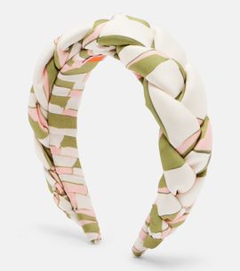 La DoubleJ La DoubleJ Rapunzel braided twill headband
