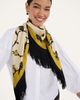 La DoubleJ La DoubleJ Reversible Fringe Foulard 90 - 4
