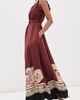 La DoubleJ La DoubleJ Roy Dress KELLS SWIRL PLACÉE - 4