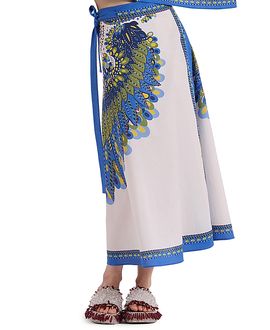 La Doublej La DoubleJ Sarong Chakra Placee Skirt