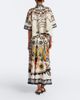 La DoubleJ La DoubleJ Sarong printed cotton muslin wrap skirt - 6