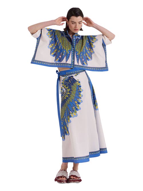 La DoubleJ La DoubleJ Sarong Skirt Chakra Placée Multicolor 
