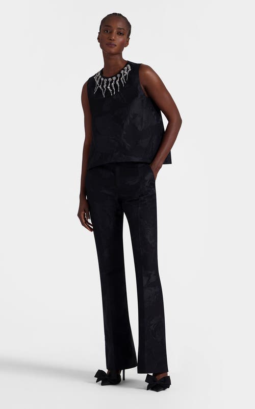 La DoubleJ La DoubleJ Saturday Night Pants Sylph Jacquard Black 