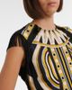 La DoubleJ La DoubleJ Scarf fringed printed silk voile midi dress - 3
