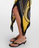 La DoubleJ La DoubleJ Scarf fringed printed silk voile midi dress - 4