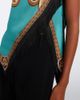 La DoubleJ La DoubleJ Scarf printed fringed silk top - 4