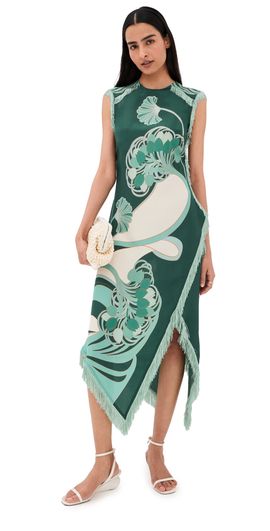 La DoubleJ La DoubleJ Scarf Silk Dress Blooming Tulip Placee