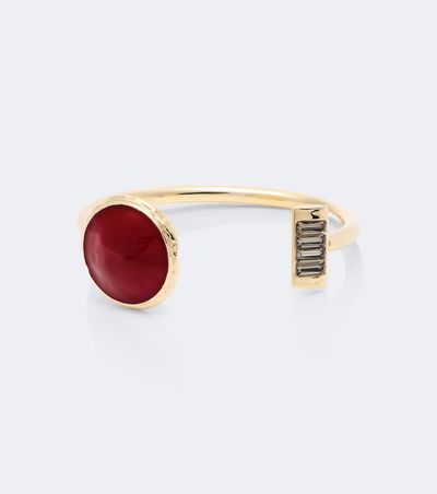 La DoubleJ La DoubleJ Shen 24kt gold-plated bracelet