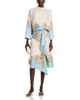 La Doublej La DoubleJ Silk Drape Front Scarf Skirt - 2