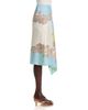 La Doublej La DoubleJ Silk Drape Front Scarf Skirt - 4