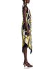 La Doublej La DoubleJ Silk Fringe Trim Midi Dress - 5