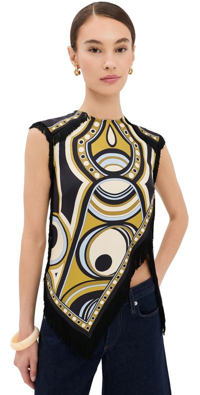 La DoubleJ La DoubleJ Silk Scarf Top Sanctuary Placee