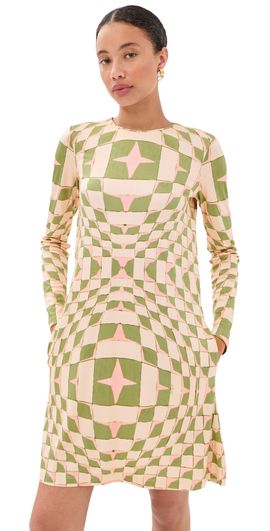 La DoubleJ La DoubleJ Slinky Mini Swing Dress Sandglass