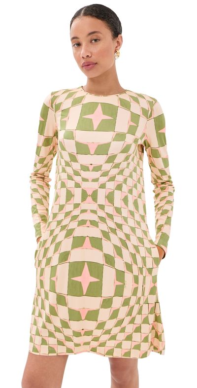 La DoubleJ La DoubleJ Slinky Mini Swing Dress Sandglass
