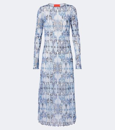 La DoubleJ La DoubleJ Slinky Swing printed midi dress