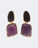 La DoubleJ La DoubleJ Spells 24kt gold-plated drop earrings - 1