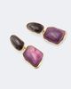 La DoubleJ La DoubleJ Spells 24kt gold-plated drop earrings - 4