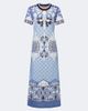 La DoubleJ La DoubleJ Sporty Swing printed cotton jersey midi dress - 1