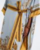 La DoubleJ La DoubleJ Square printed silk kaftan - 5