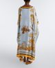 La DoubleJ La DoubleJ Square printed silk kaftan - 6