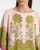 La DoubleJ La DoubleJ Swathe PlacÃ©e reversible satin poncho - 3