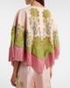 La DoubleJ La DoubleJ Swathe PlacÃ©e reversible satin poncho - 5